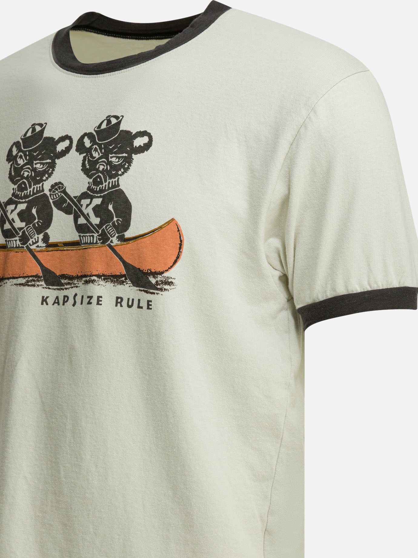 T-shirt girocollo Graphics  Grigio - KAPITAL Uomo | PDP | VIETTI Online Store | Zoom-Modal_4
