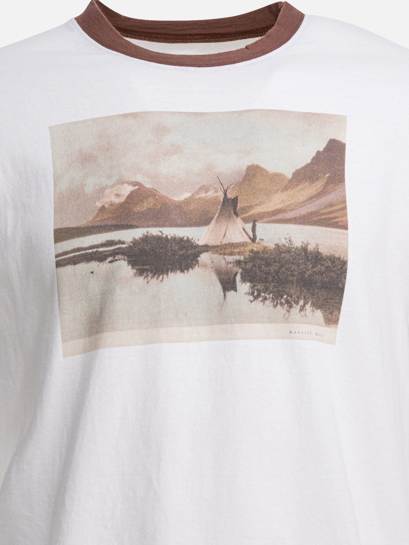 Crewneck t-shirts Graphics  White - KAPITAL Men | PDP | VIETTI Online Store | Zoom-Modal_3
