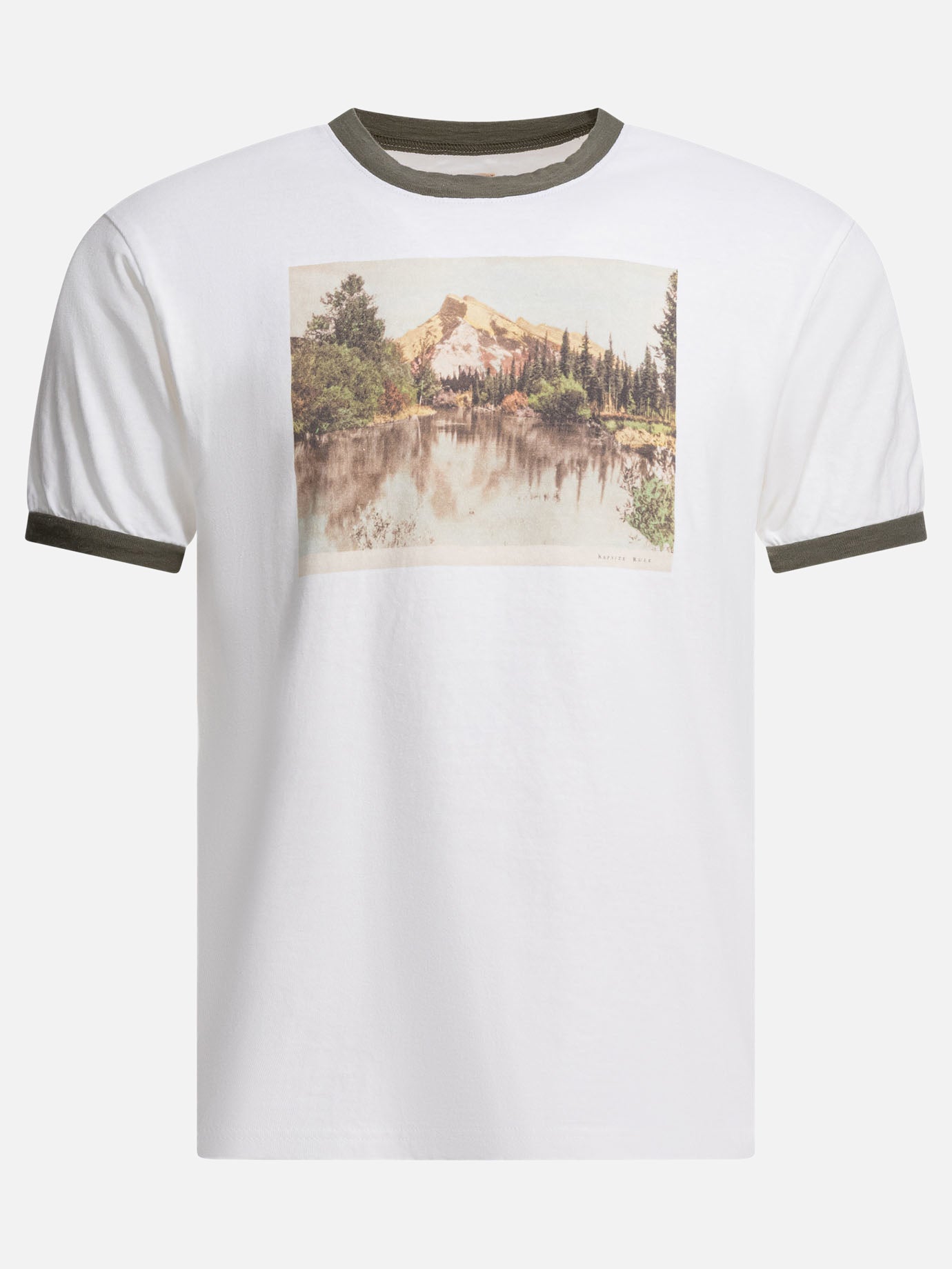 T-shirt girocollo Graphics  Bianco - KAPITAL Uomo | PDP | VIETTI Online Store | Zoom-Modal
