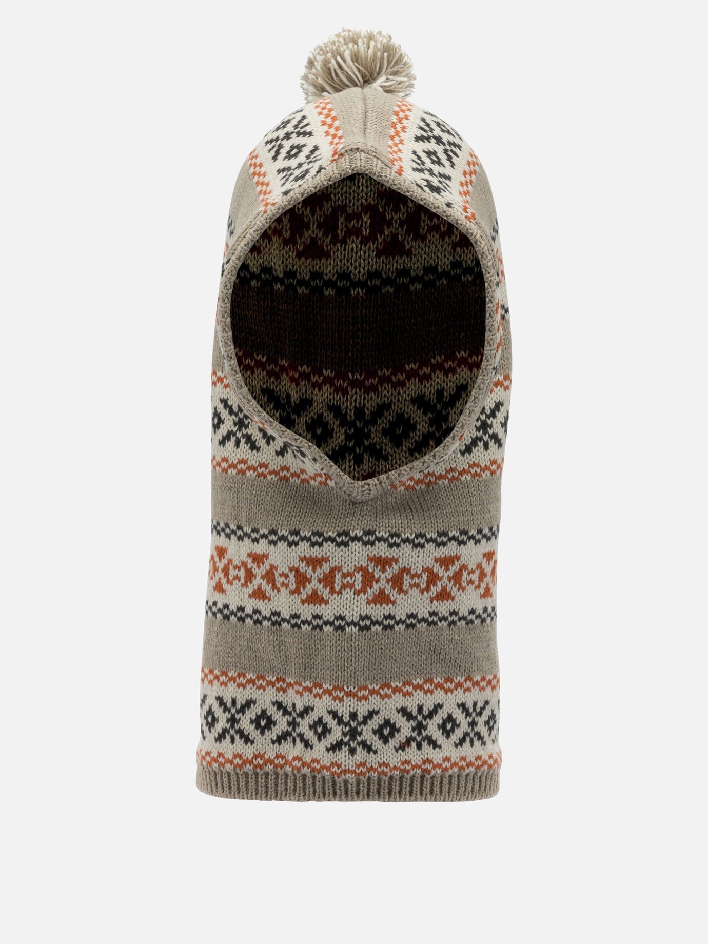 Balaclava 100% wool  Beige - KAPITAL Men | PDP | VIETTI Online Store | Zoom-Modal
