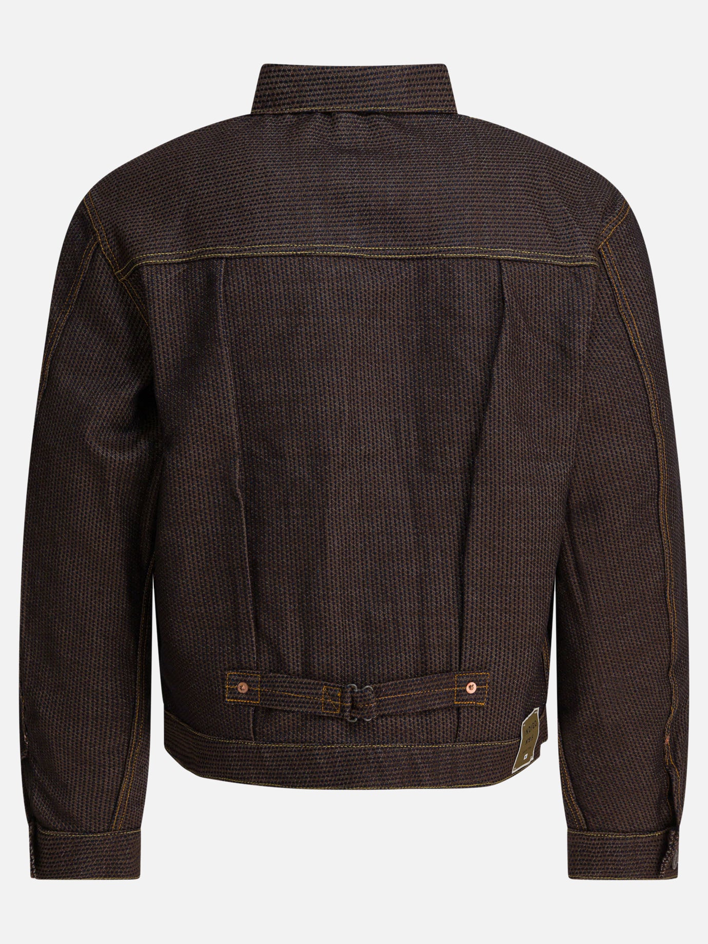 Denim jackets Solid colour  Brown - KAPITAL Men | PDP | VIETTI Online Store | Zoom-Modal_2
