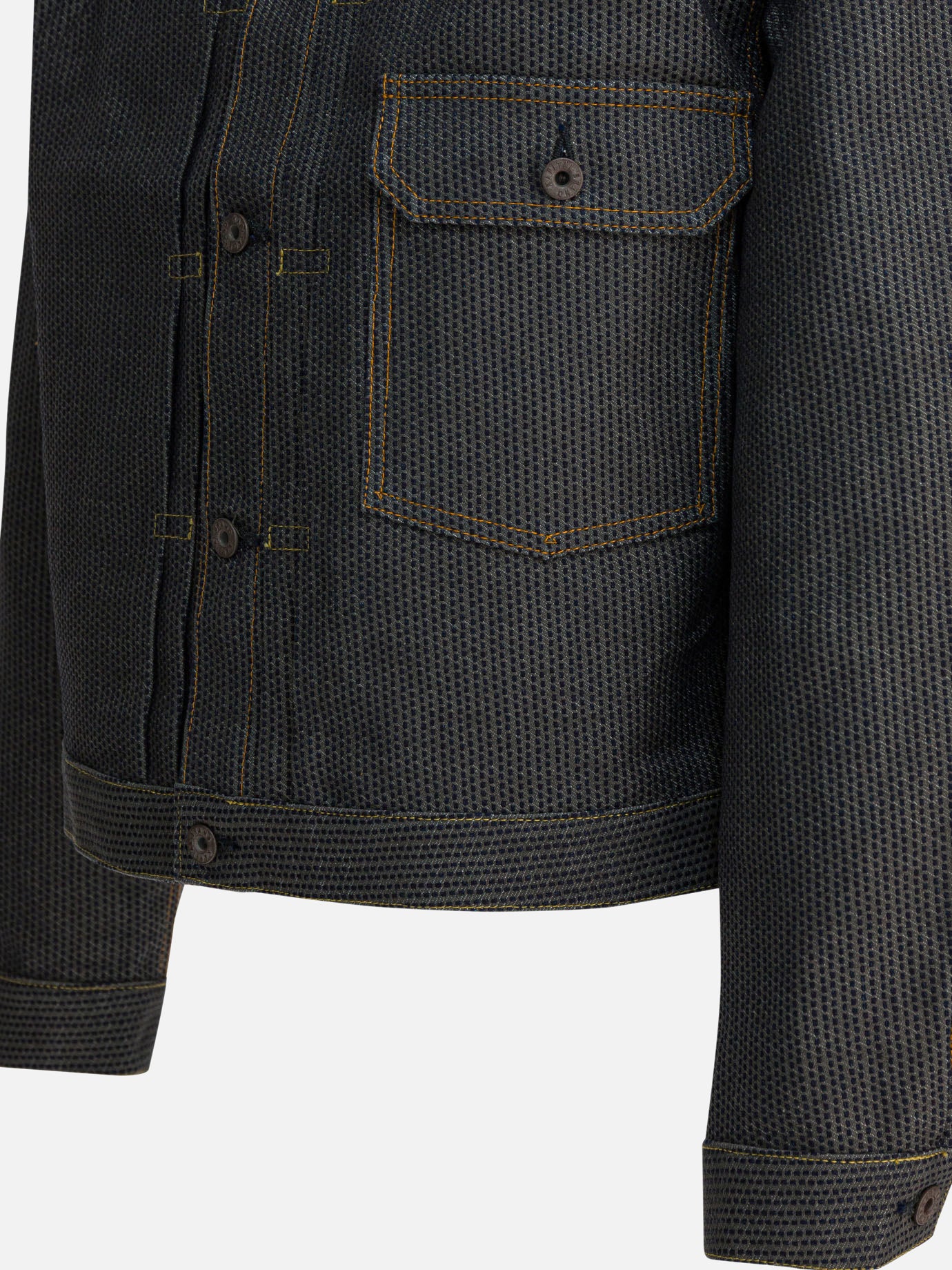 Denim jackets Solid colour  Blue - KAPITAL Men | PDP | VIETTI Online Store | thumbnail_4