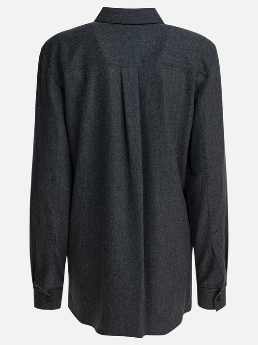 Casual shirts Solid colour  Grey - Khaite Women | PDP | VIETTI Online Store | 2
