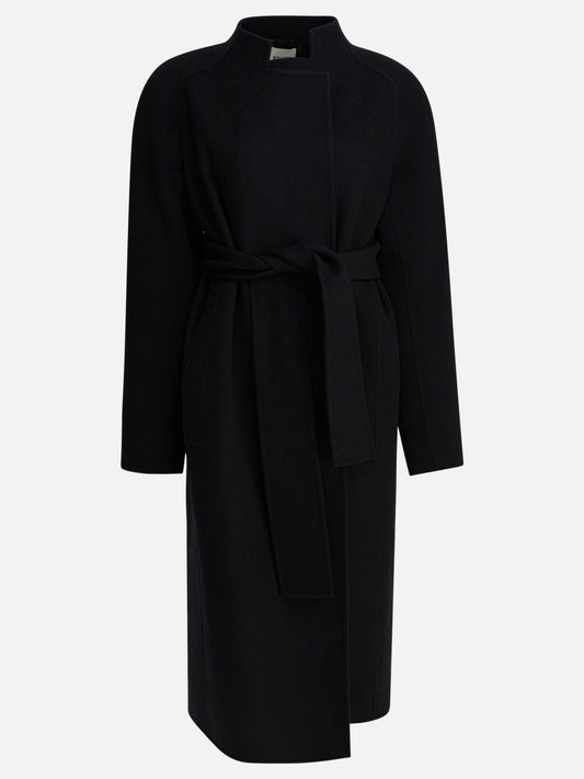 Cappotti lunghi Solid colour  Nero - Khaite Donna | PDP | VIETTI Online Store 
