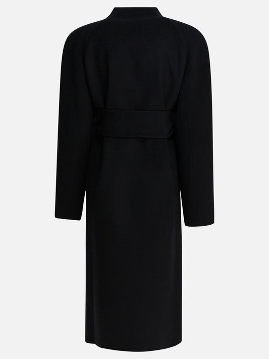 Cappotti lunghi Solid colour  Nero - Khaite Donna | PDP | VIETTI Online Store | 2
