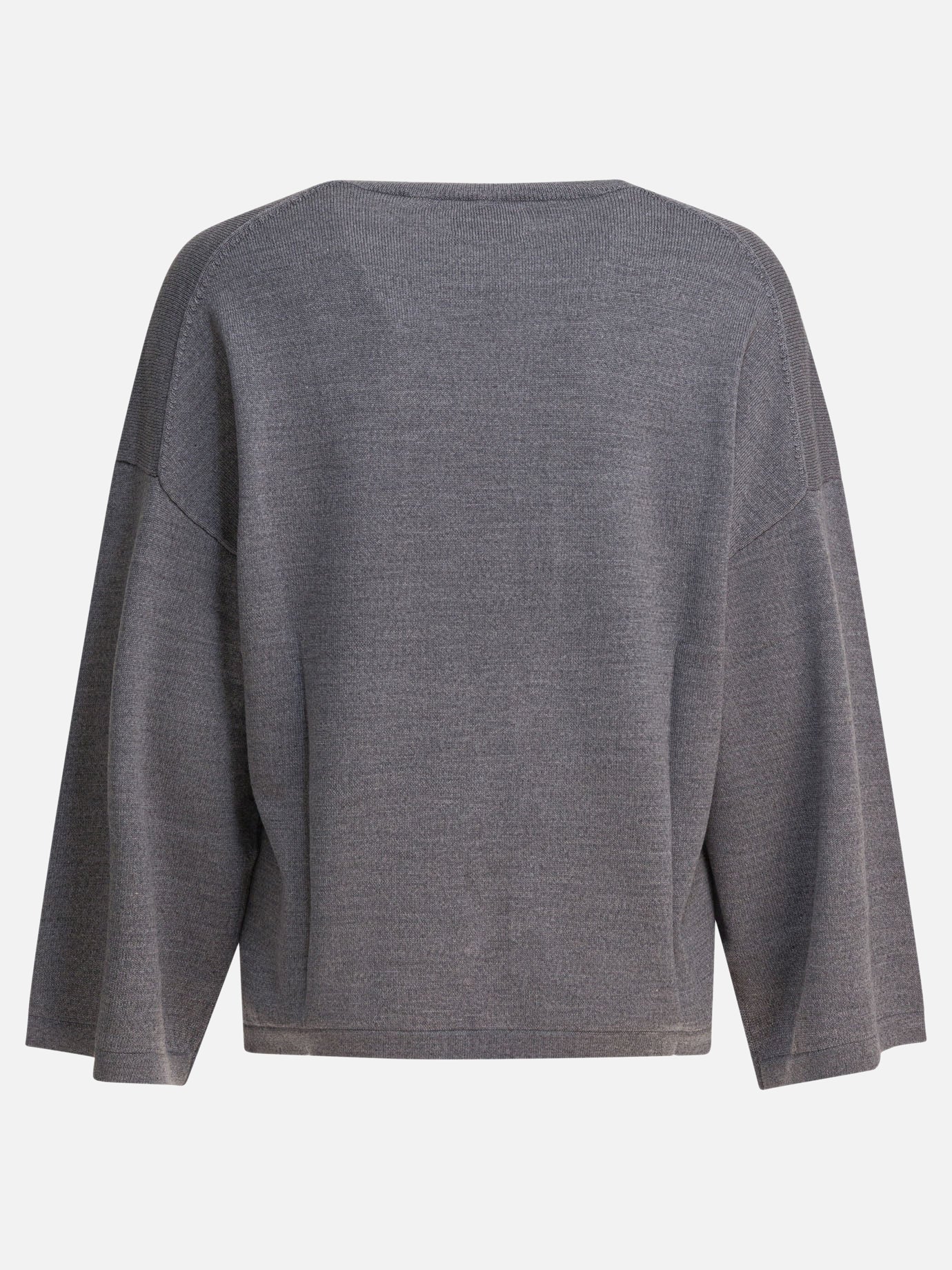 Maglioni girocollo Solid colour  Grigio - Khaite Donna | PDP | VIETTI Online Store | thumbnail_2