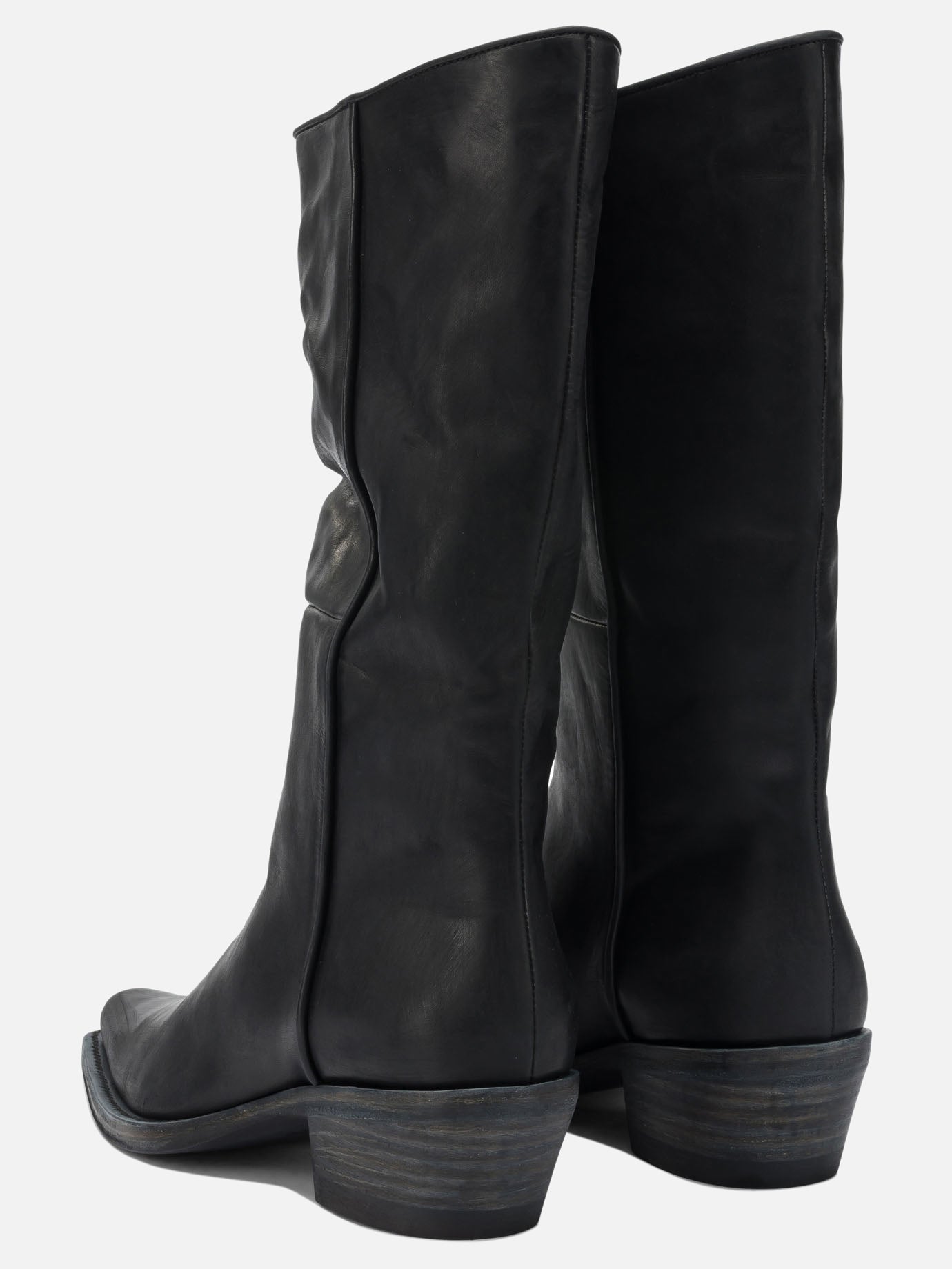 Knee-high 100% Leather  Black - Khaite Women | PDP | VIETTI Online Store | thumbnail_4