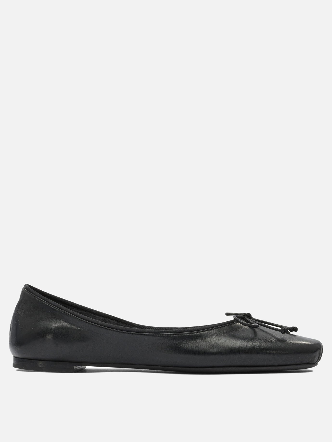 Ballerine classiche 80% Lambskin 20% Calfskin - 100% leather  Nero - Khaite Donna | PDP | VIETTI Online Store | thumbnail