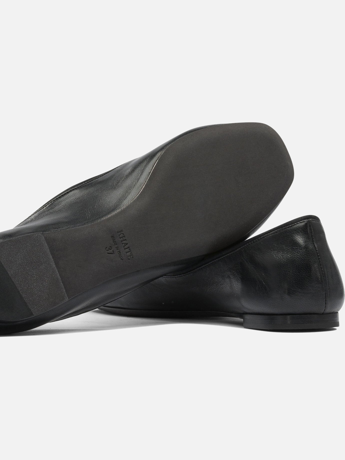 Ballerine classiche 80% Lambskin 20% Calfskin - 100% leather  Nero - Khaite Donna | PDP | VIETTI Online Store | thumbnail_5