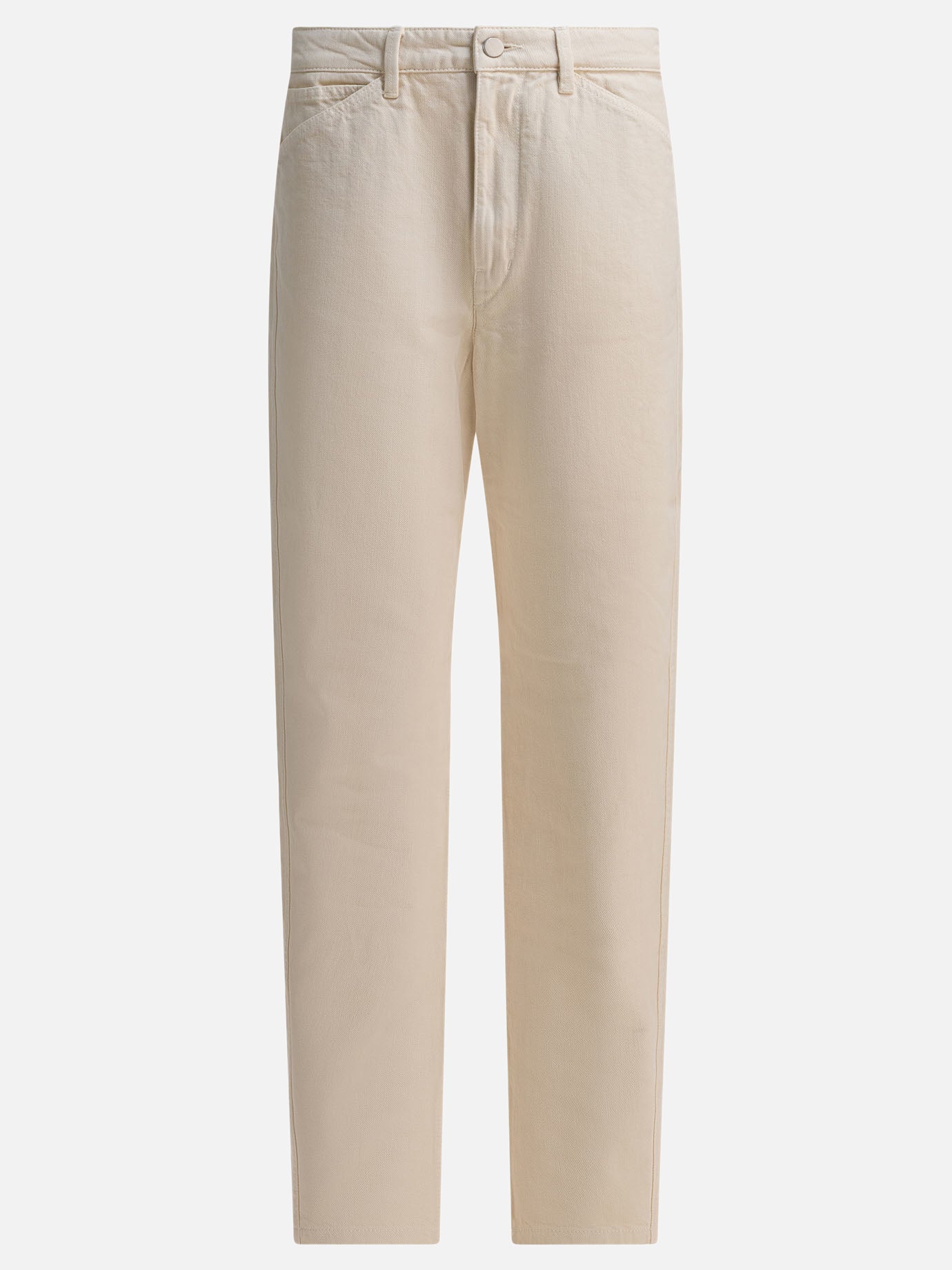 Straight-leg jeans Solid colour  Beige - Lemaire Women | PDP | VIETTI Online Store | Zoom-Modal

