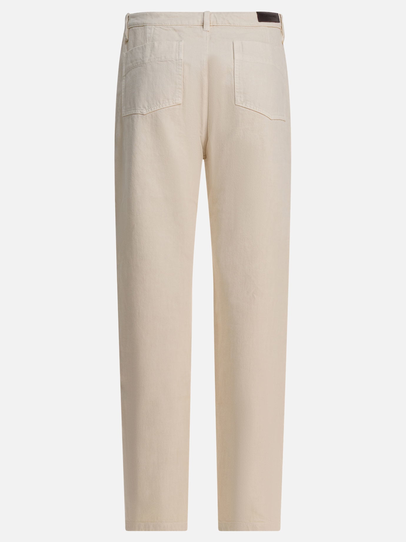 Straight-leg jeans Solid colour  Beige - Lemaire Women | PDP | VIETTI Online Store | Zoom-Modal_2
