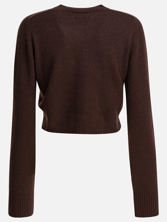 Cardigan Solid colour  Marrone - LouLou De Saison Donna | PDP | VIETTI Online Store | 2
