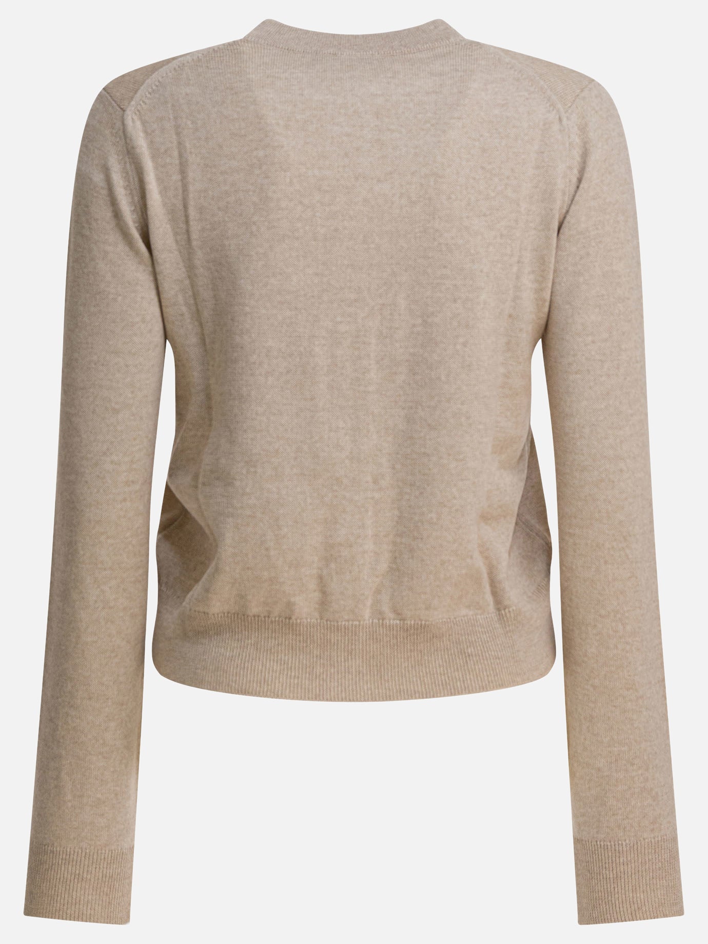 Cardigans Logo  Beige - Maison Kitsuné Women | PDP | VIETTI Online Store | thumbnail_2