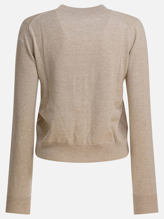 Cardigans Logo  Beige - Maison Kitsuné Women | PLP | VIETTI Online Store | 2
