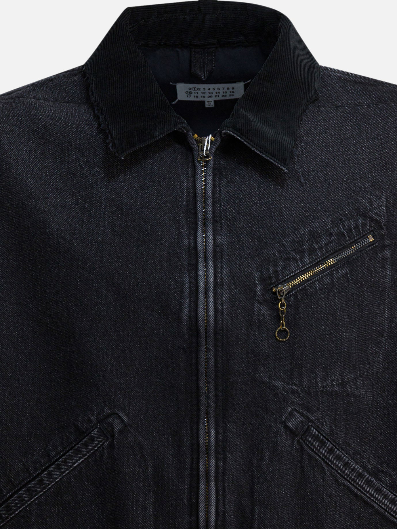 Denim jackets Solid colour  Black - Maison Margiela Men | PDP | VIETTI Online Store | Zoom-Modal_3
