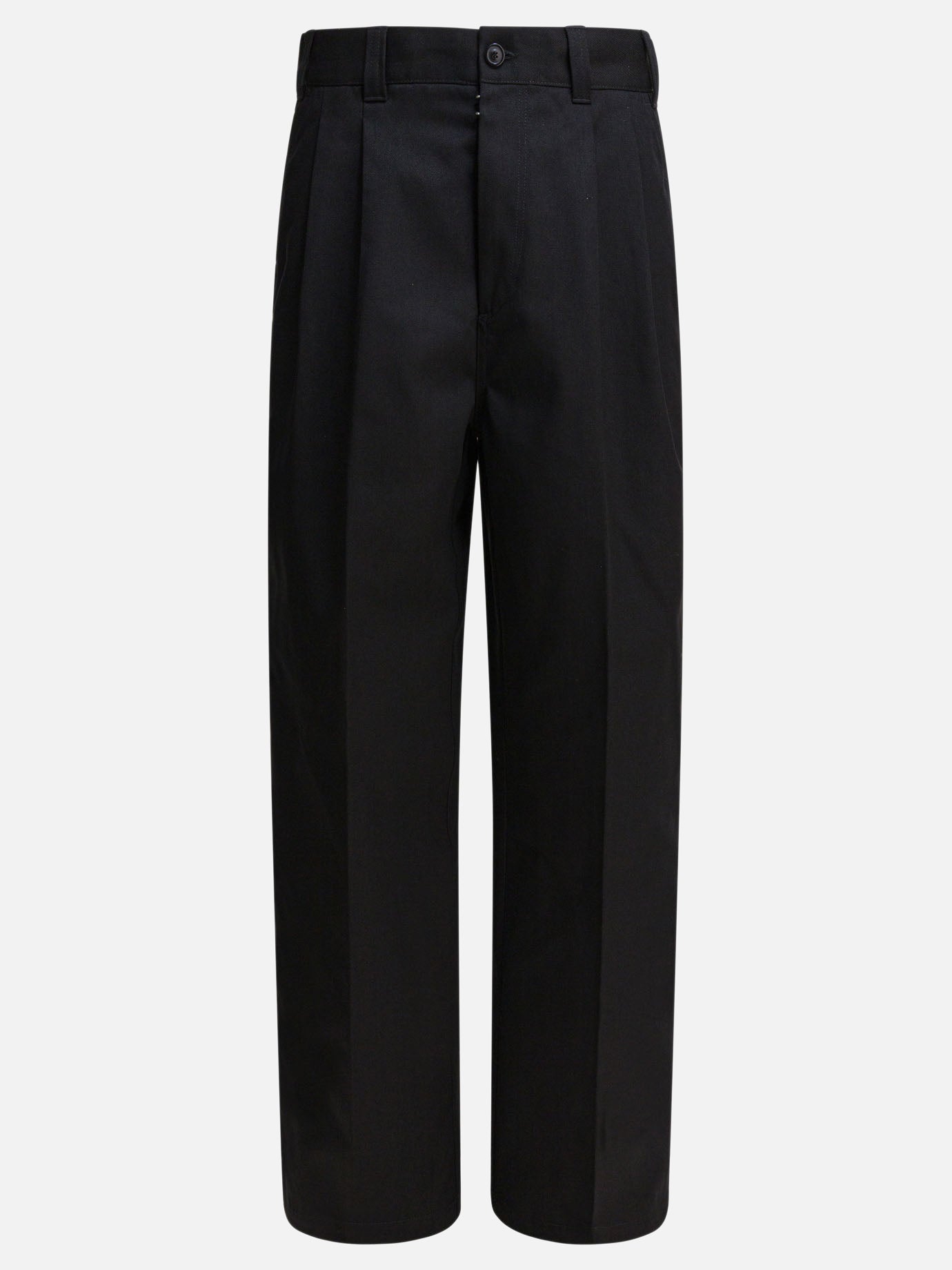 Pantaloni casual 60% polyester 40% cotton  Nero - Maison Margiela Uomo | PDP | VIETTI Online Store | thumbnail