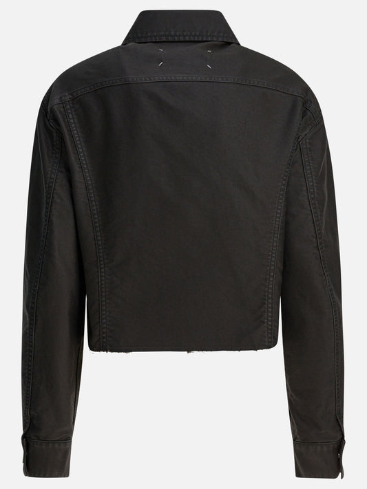Giacche in denim Denim  Nero - Maison Margiela Donna | PDP | VIETTI Online Store | 2

