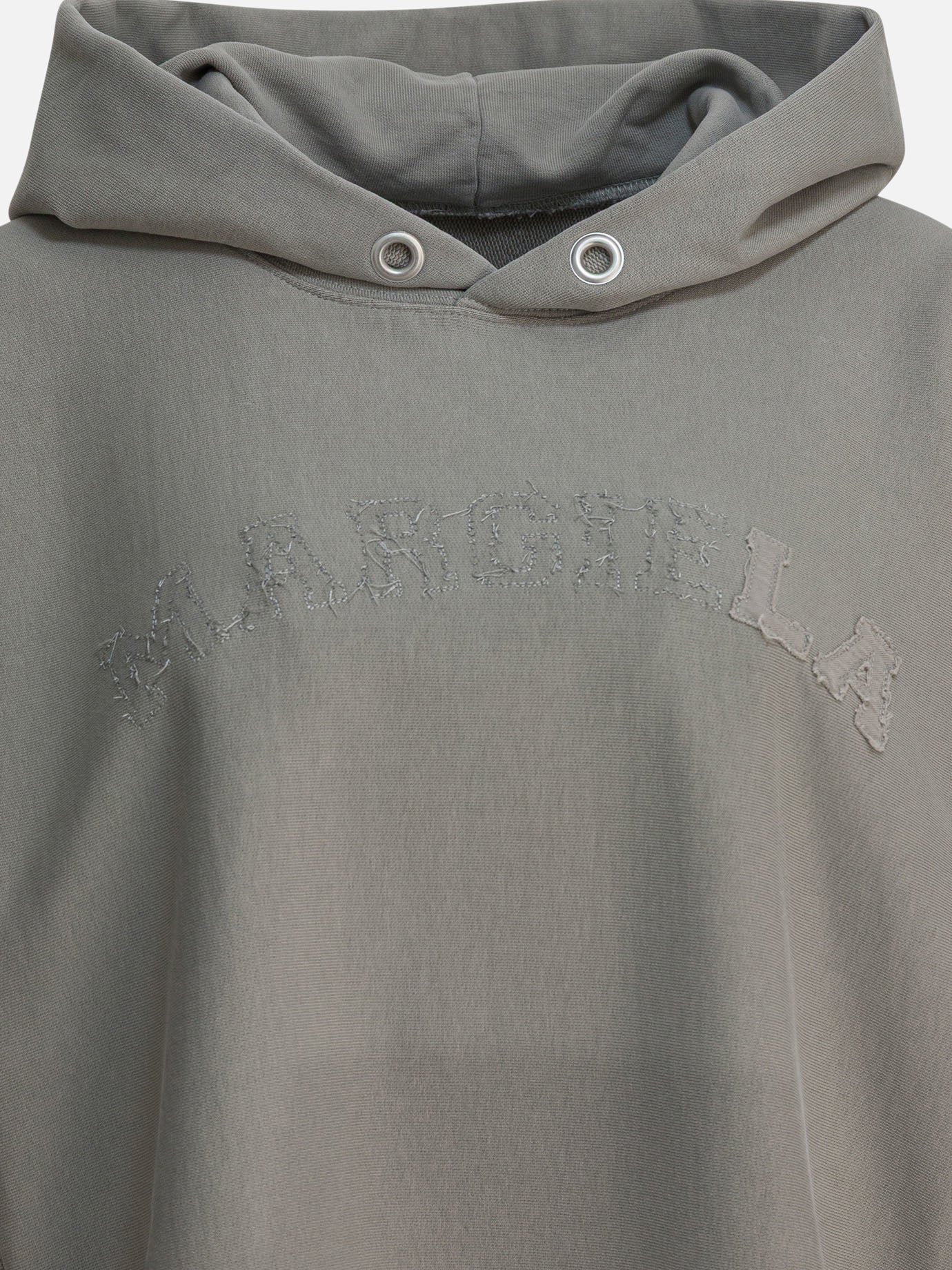 Felpe con cappuccio Logo  Grigio - Maison Margiela Donna | PDP | VIETTI Online Store | thumbnail_3