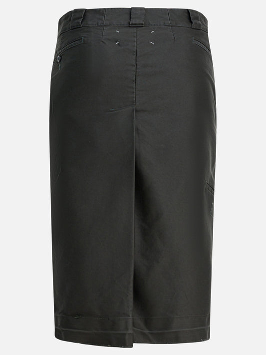 Midi skirts Solid colour  Grey - Maison Margiela Women | VIETTI Online Store | 2
