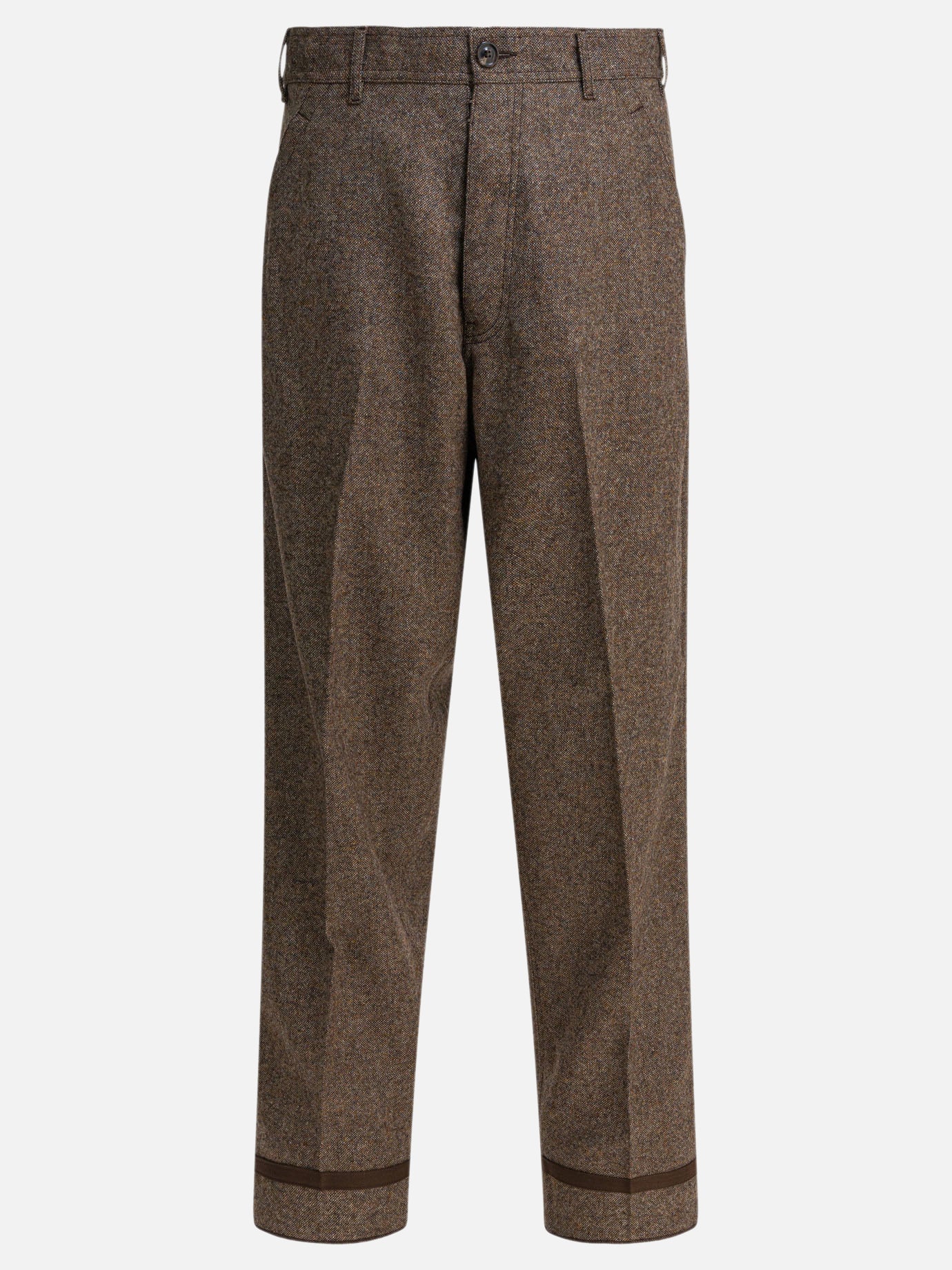 Leisure trousers Solid colour  Brown - Maison Margiela Men | PDP | VIETTI Online Store | thumbnail
