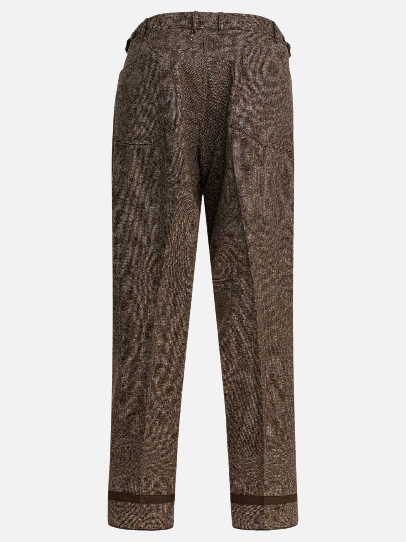 Leisure trousers Solid colour  Brown - Maison Margiela Men | PDP | VIETTI Online Store | thumbnail_2