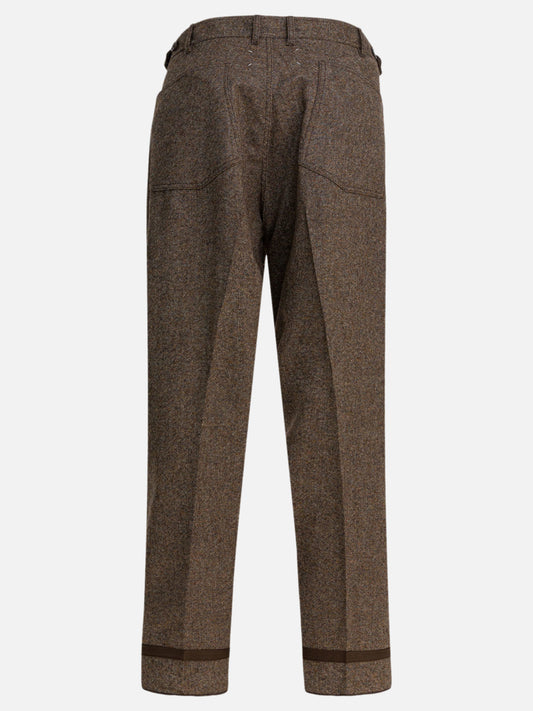Leisure trousers Solid colour  Brown - Maison Margiela Men | PLP | VIETTI Online Store | 2
