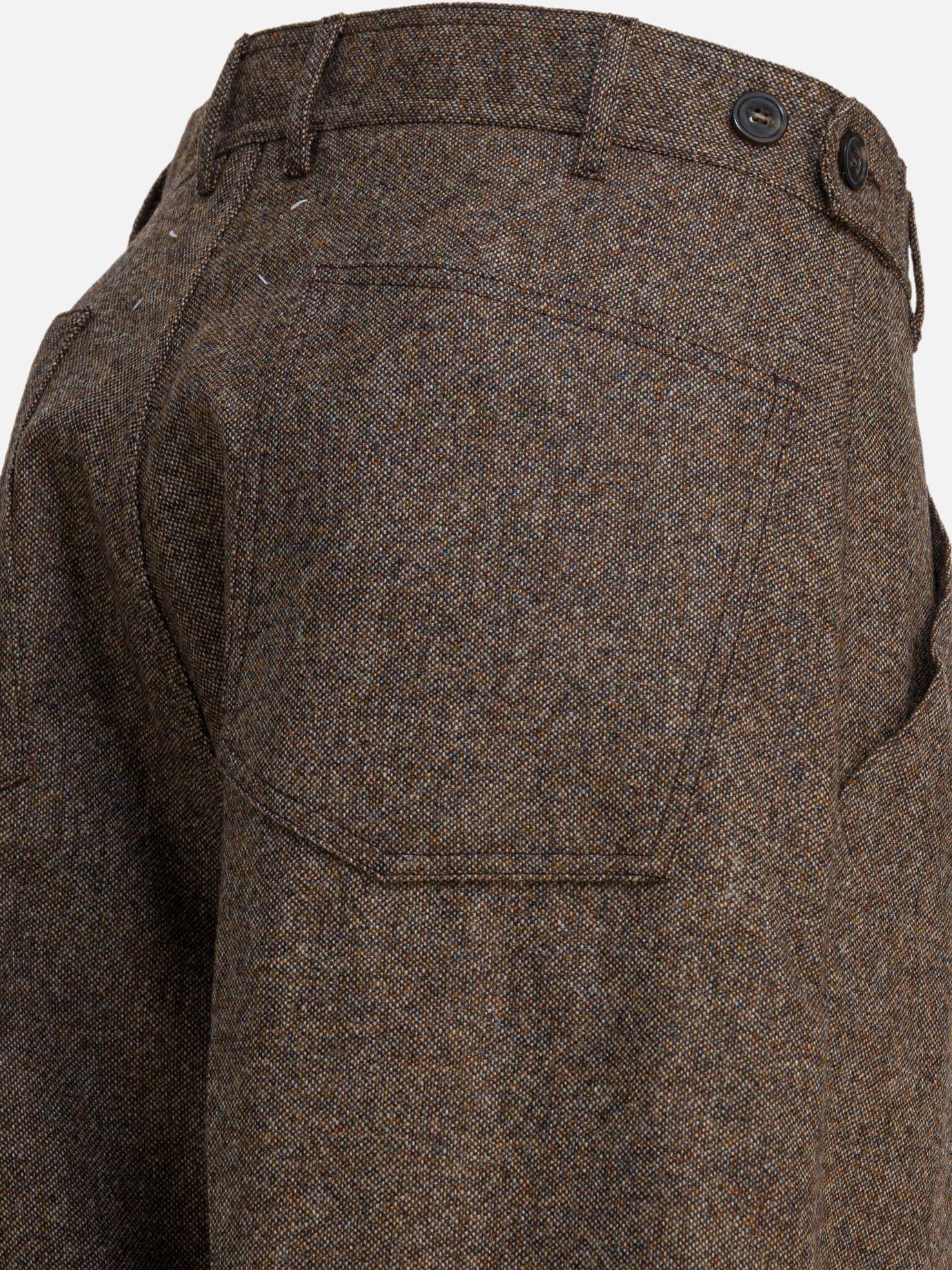 Leisure trousers Solid colour  Brown - Maison Margiela Men | PDP | VIETTI Online Store | thumbnail_4