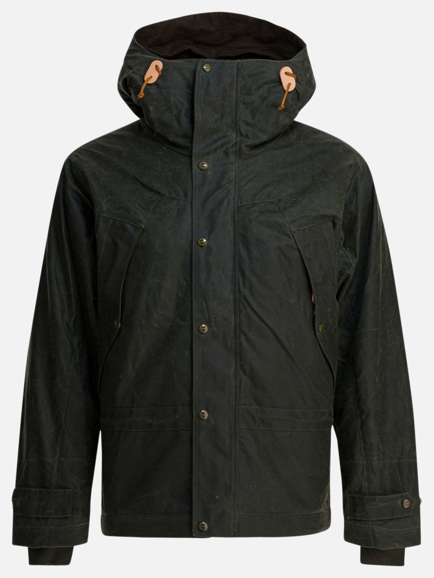 Parka Solid colour  Verde - Manifattura Ceccarelli Uomo | PDP | VIETTI Online Store | thumbnail