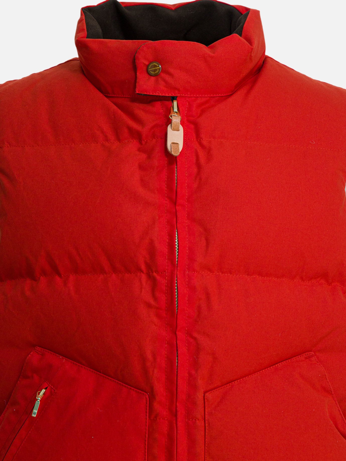 Giacche smanicate Solid colour  Arancione - Manifattura Ceccarelli Uomo | PDP | VIETTI Online Store | thumbnail_3