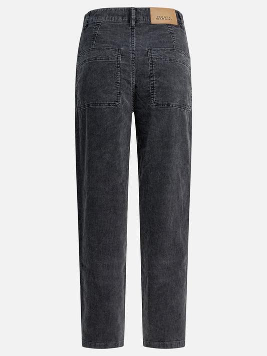 Pantaloni casual Solid colour  Nero - Marant Étoile Donna | VIETTI Online Store | 2
