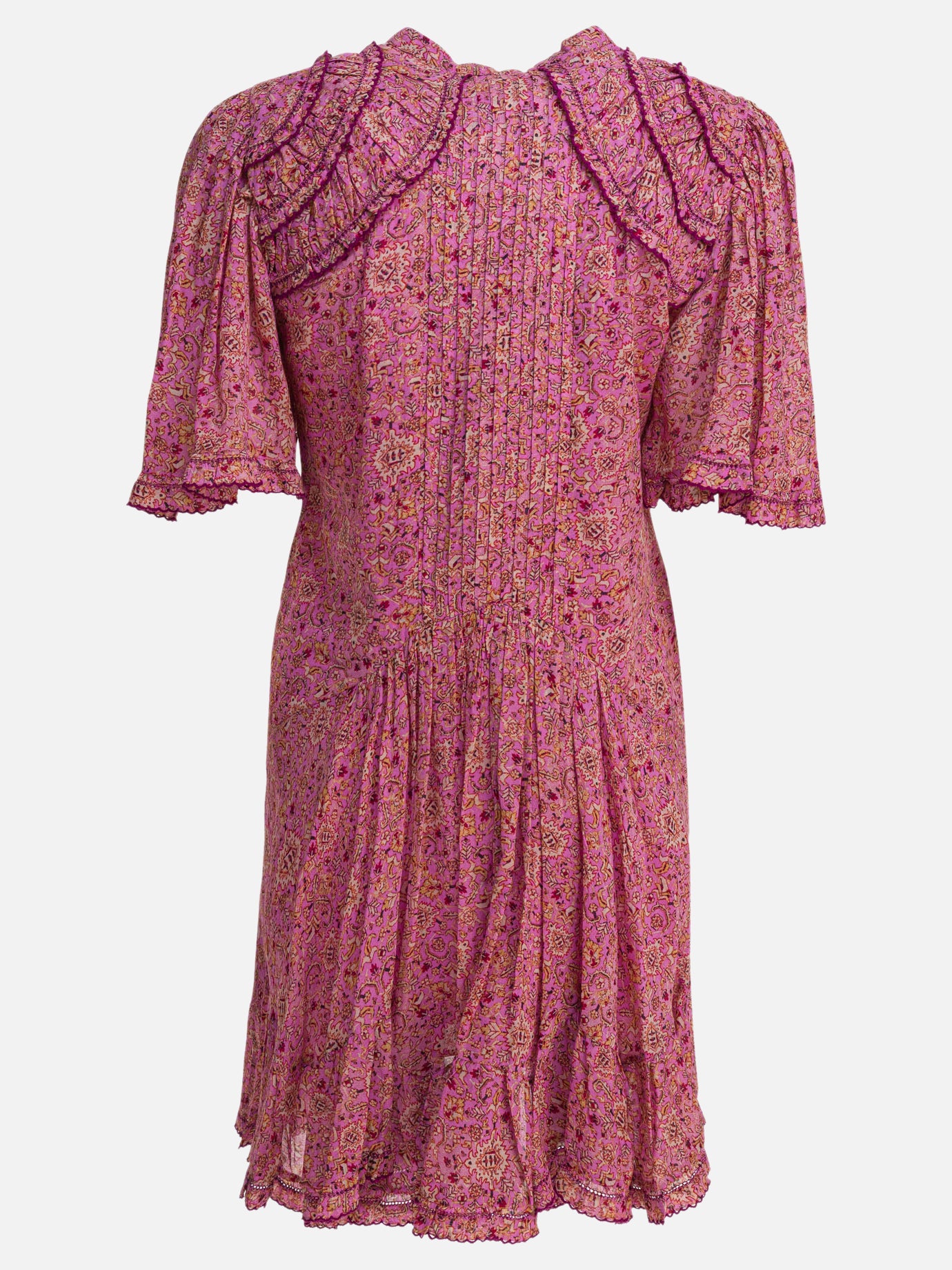 Mini dresses Floral  Pink - Marant Étoile Women | PDP | VIETTI Online Store | Zoom-Modal_2
