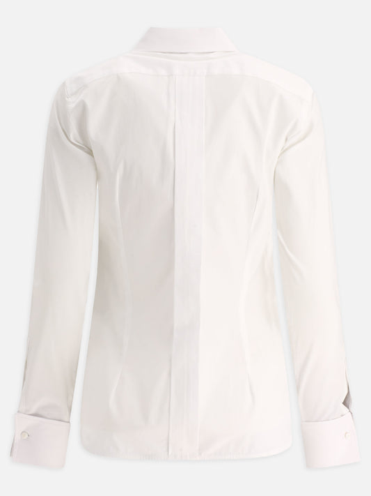 Max Mara Camicia in cotone 17845228_38 White 2