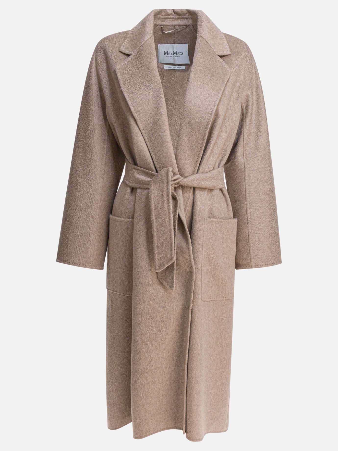 Cappotti lunghi Solid colour  Beige - Max Mara Donna | PDP | VIETTI Online Store | Zoom-Modal
