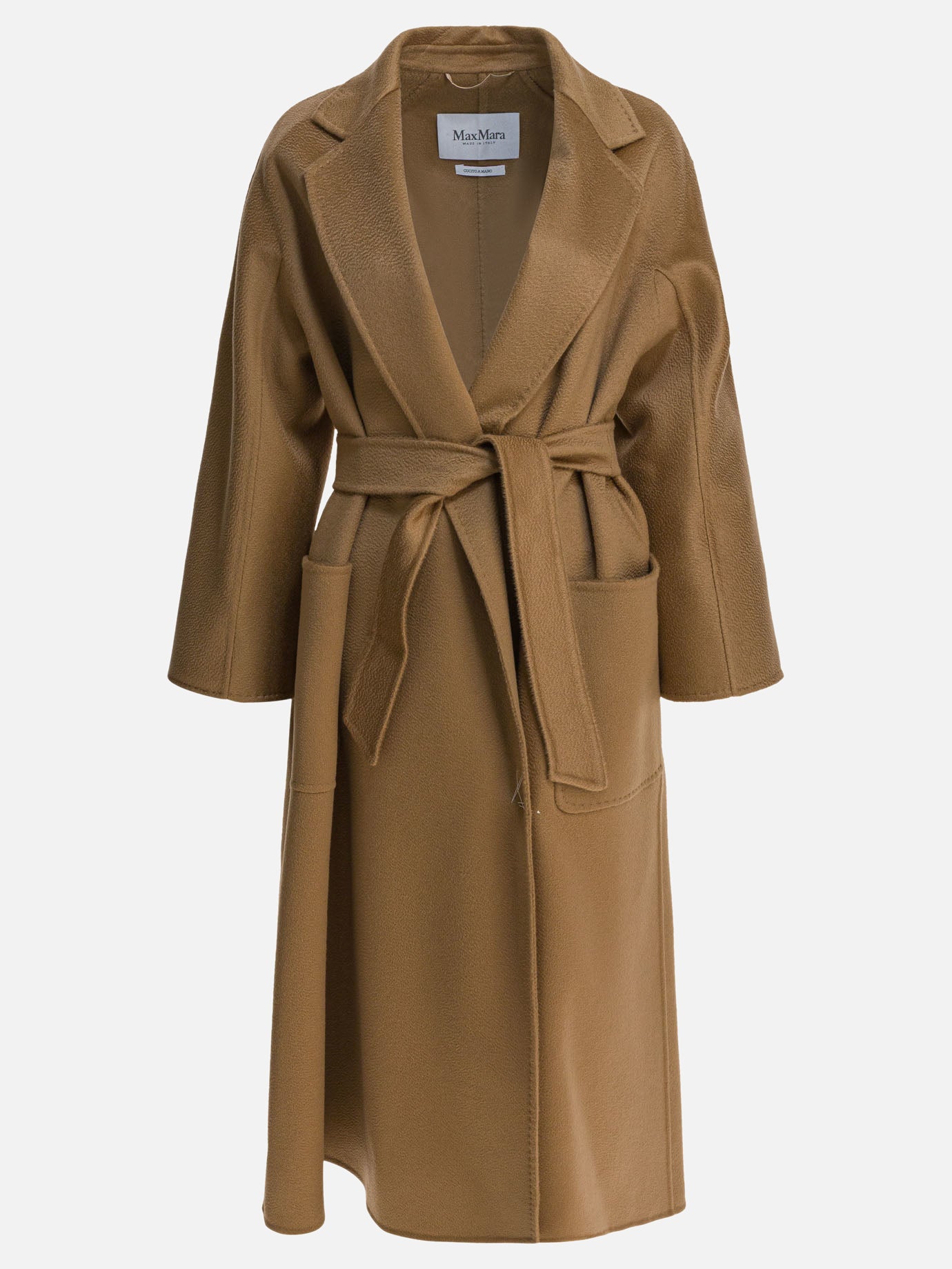 Cappotti lunghi Solid colour  Marrone - Max Mara Donna | PDP | VIETTI Online Store | Zoom-Modal
