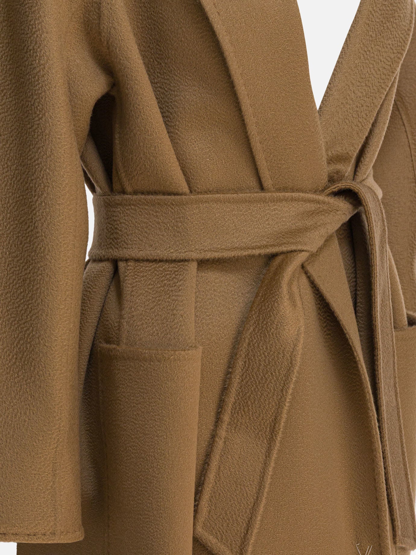 Cappotti lunghi Solid colour  Marrone - Max Mara Donna | PDP | VIETTI Online Store | thumbnail_4