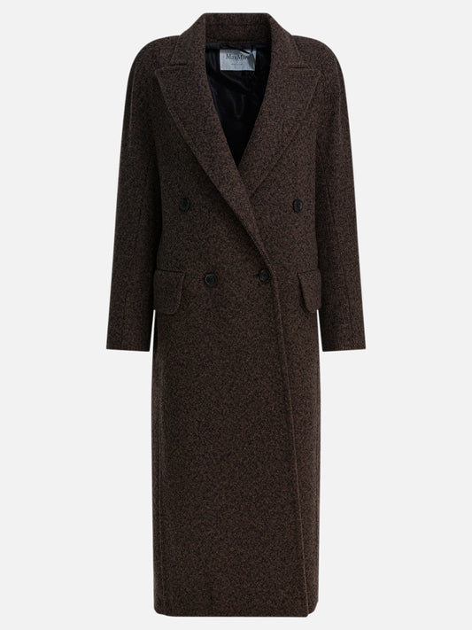 Long coats Solid colour  Black - Max Mara Women | PDP | VIETTI Online Store 
