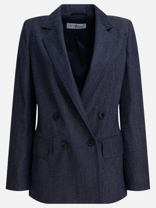 Blazer Denim  Blu - Max Mara Donna | PDP | VIETTI Online Store 
