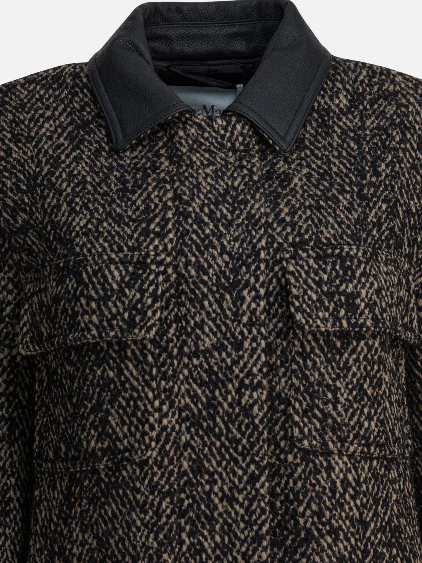 Short coats Tweed  Brown - Max Mara Women | PDP | VIETTI Online Store | thumbnail_3