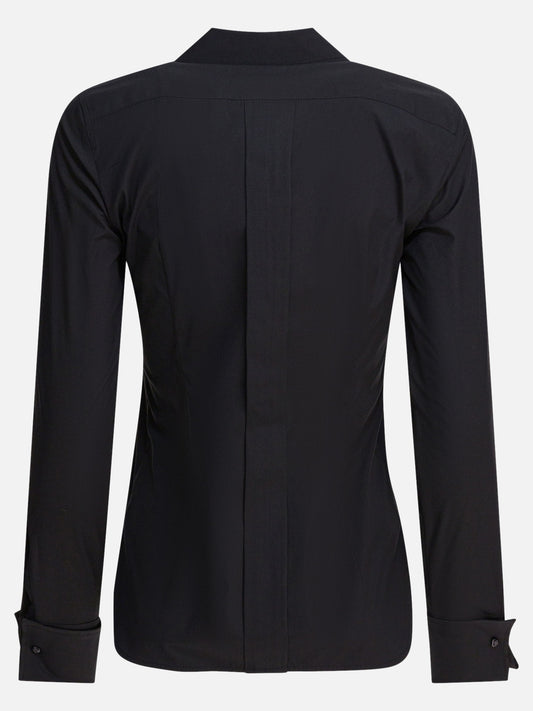 Max Mara Camicia in cotone 16035085_38 Black 2