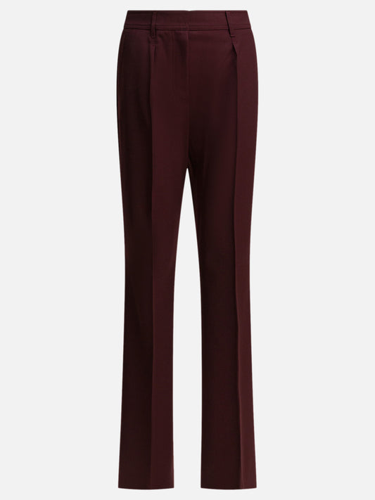 Leisure trousers Solid colour  Red - Max Mara Women | VIETTI Online Store 
