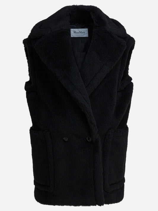 Giacche smanicate Solid colour  Nero - Max Mara Donna | PLP | VIETTI Online Store 
