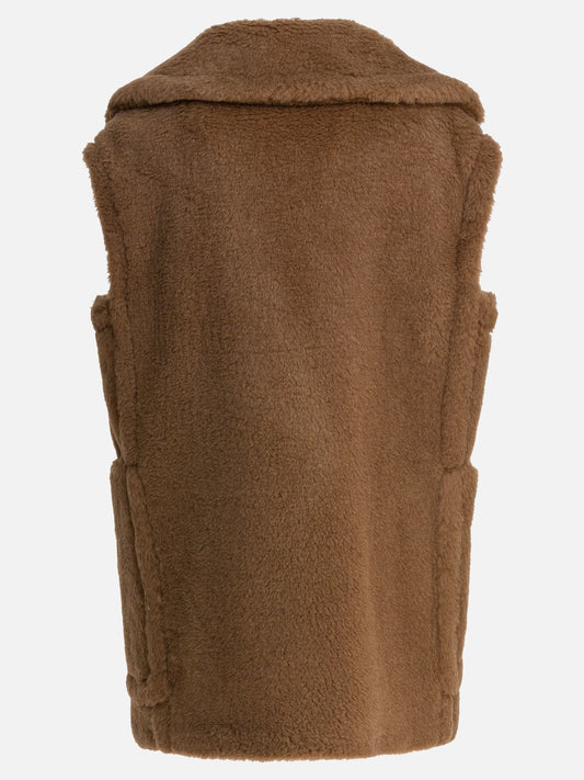 Giacche smanicate Solid colour  Marrone - Max Mara Donna | PLP | VIETTI Online Store | 2
