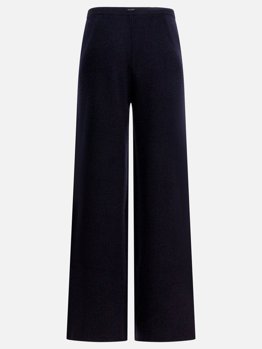 Leisure trousers Solid colour  Blue - Max Mara Women | VIETTI Online Store | 2
