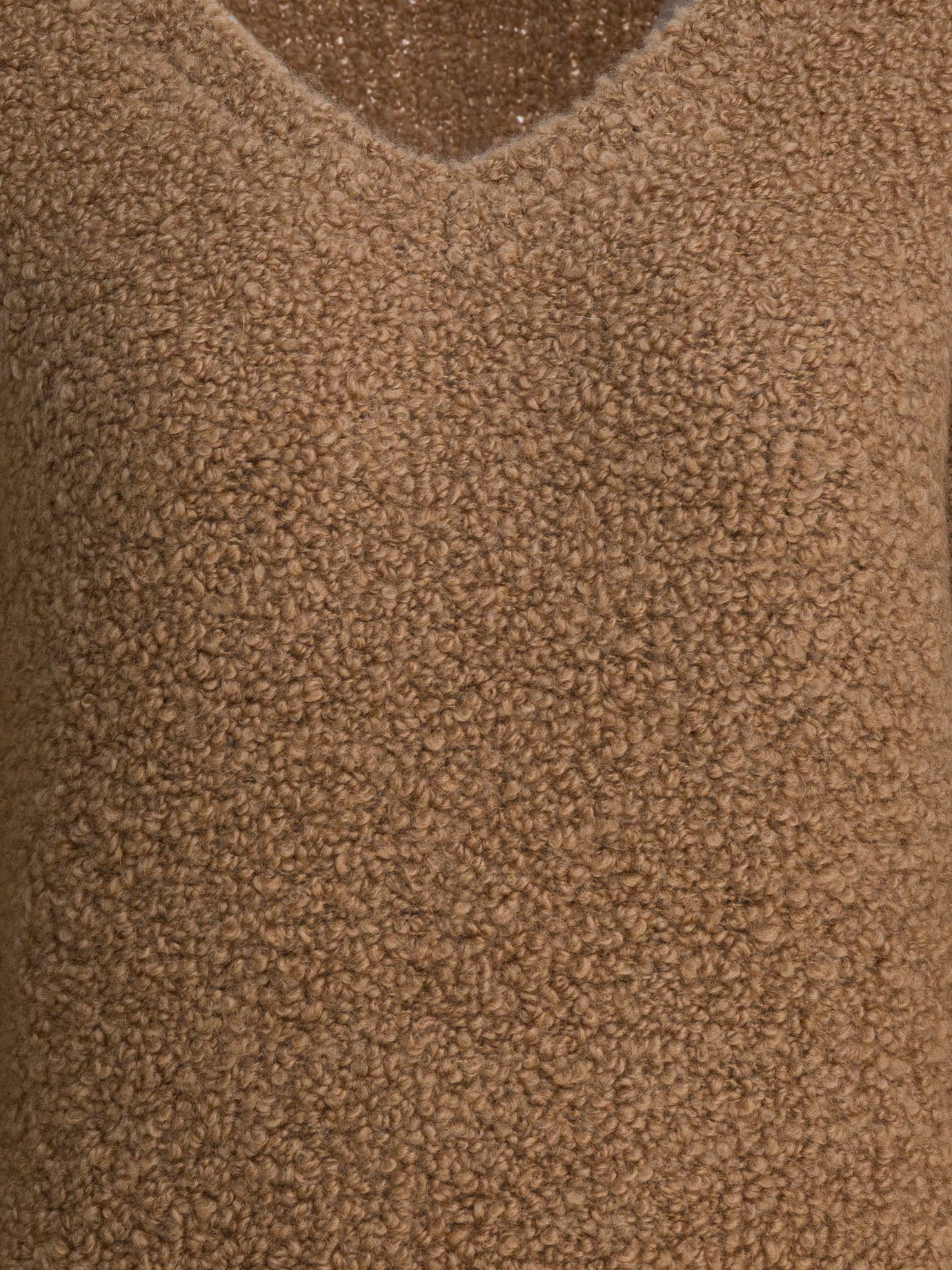 Maglioni scollo a V Solid colour  Marrone - Max Mara Donna | PDP | VIETTI Online Store | thumbnail_3