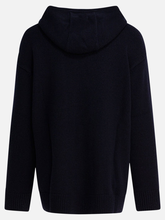 Maglioni con cappuccio Solid colour  Blu - Max Mara Donna | VIETTI Online Store | 2
