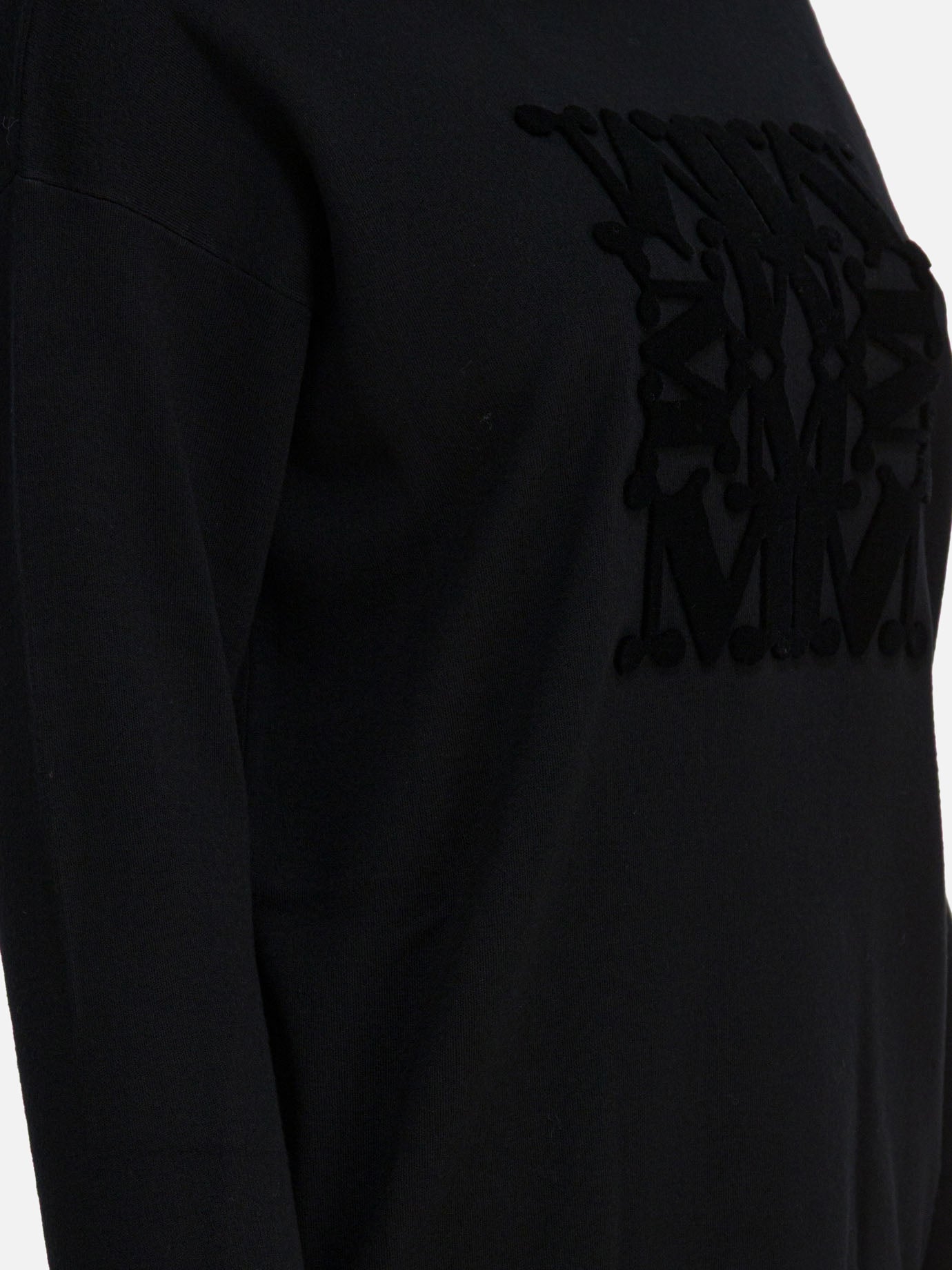 Maglioni con cappuccio Solid colour  Nero - Max Mara Donna | PDP | VIETTI Online Store | thumbnail_4