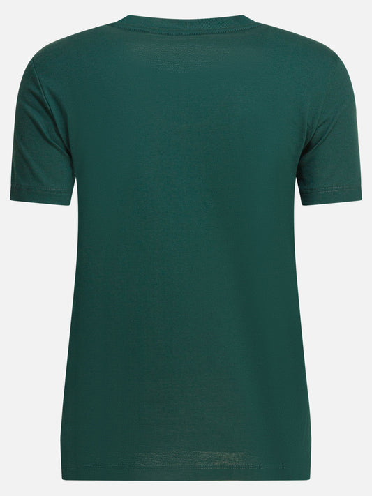 T-shirt girocollo Logo  Verde - Max Mara Donna | PLP | VIETTI Online Store | 2
