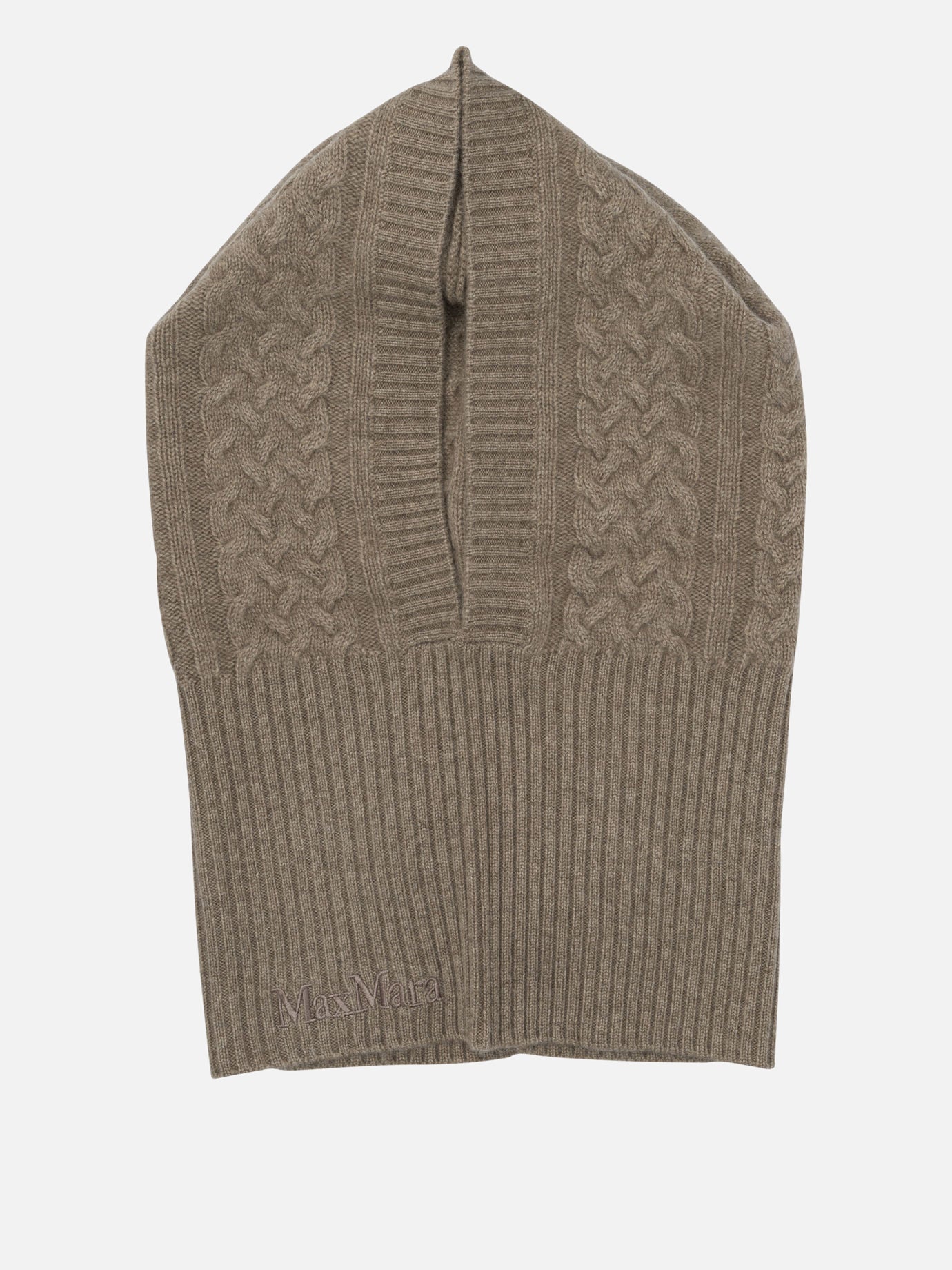 Beanies 100% cashmere  Beige - Max Mara Women | PDP | VIETTI Online Store | thumbnail
