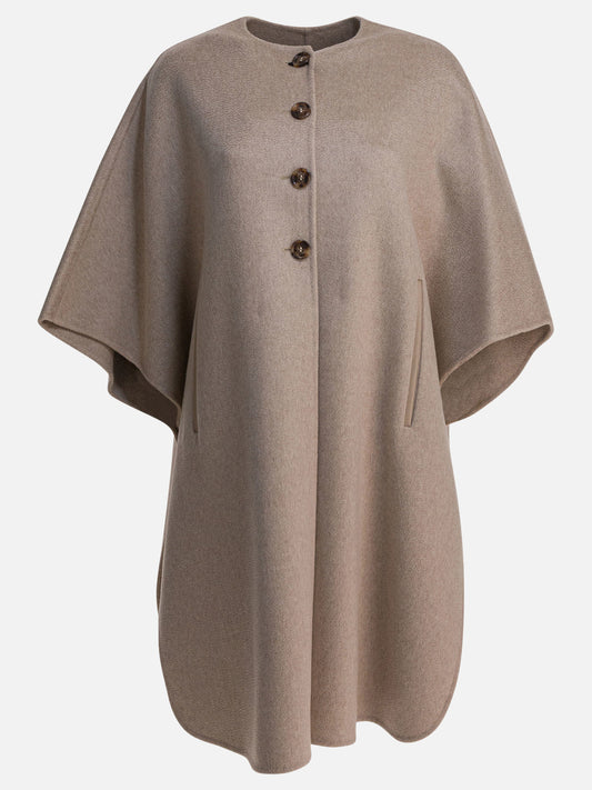Mantelle Solid colour  Beige - Max Mara Donna | PLP | VIETTI Online Store 
