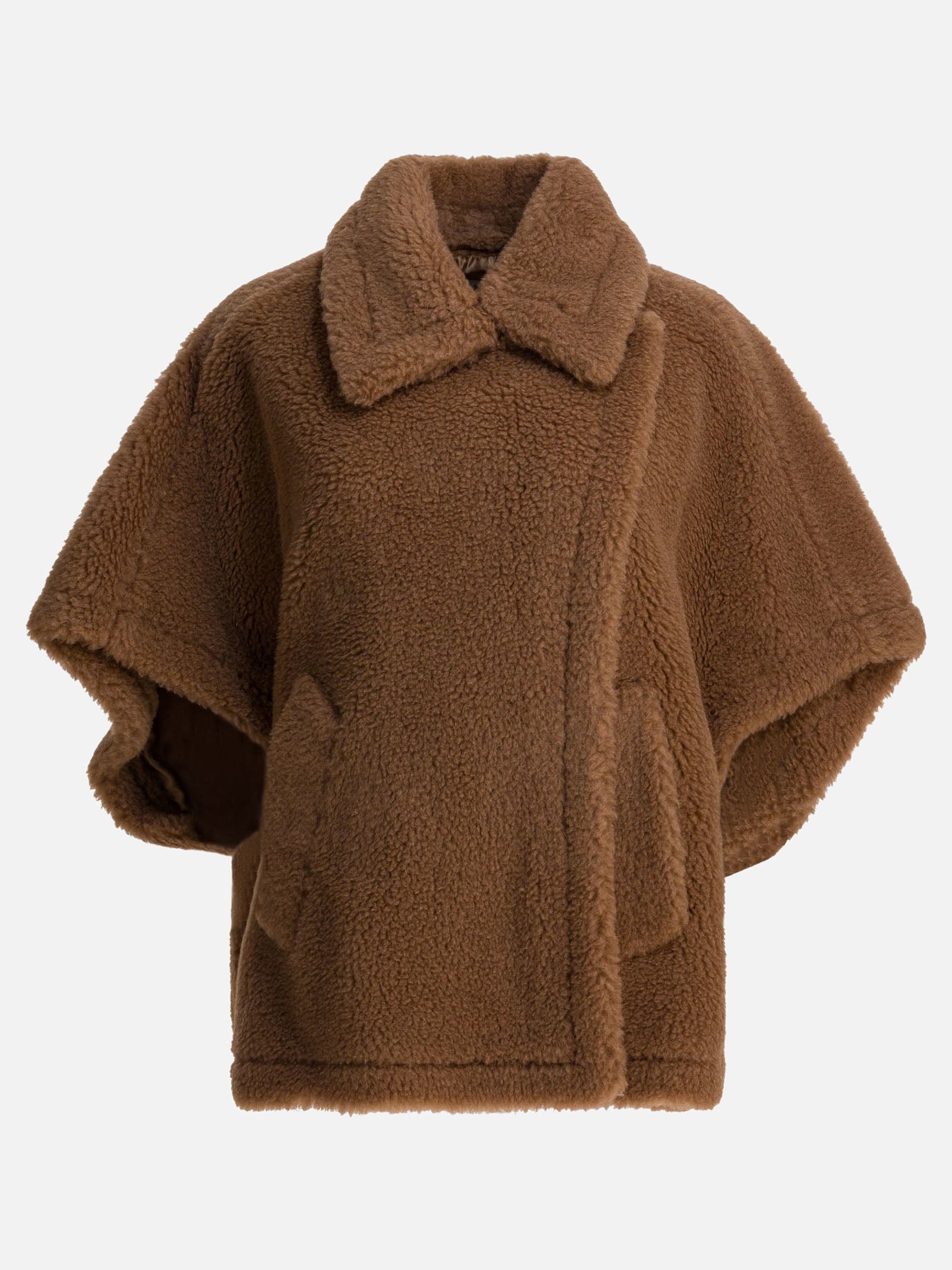 Capes Solid colour  Brown - Max Mara Women | PDP | VIETTI Online Store | thumbnail